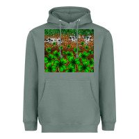 Sage St. Patrick's Day leopard cowhide tumbler Heavyweight Hoodie - Neo Western