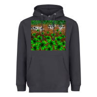 Smoke St. Patrick's Day leopard cowhide tumbler Heavyweight Hoodie - Neo Western