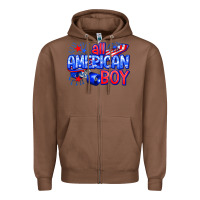 Chestnut all american boy billie wilder Zipper Hoodie - texasbilliewilder