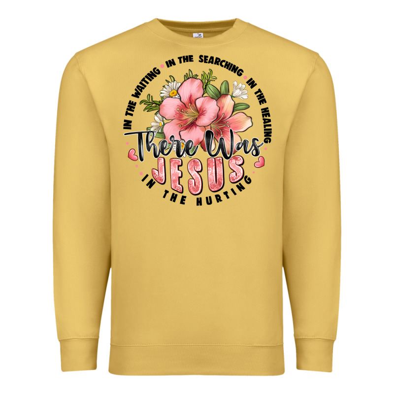 There Was Jesus Premium Sweatshirt by JahusDesignShop | Teevron