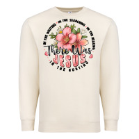 Sandshell there was jesus Premium Sweatshirt - JahusDesignShop
