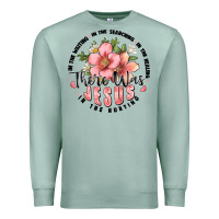 Seafoam there was jesus Premium Sweatshirt - JahusDesignShop