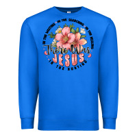 True Royal there was jesus Premium Sweatshirt - JahusDesignShop