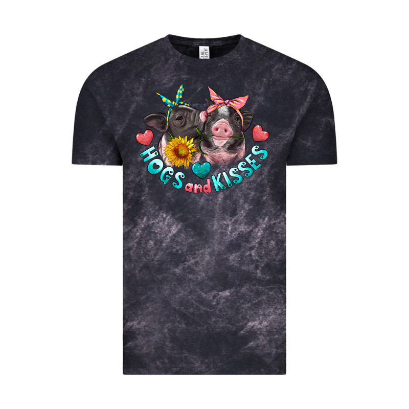 Hogs And Kisses Pigs Vintage Tee by Artiststas | Teevron
