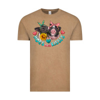 Vintage Coffee hogs and kisses pigs Vintage Tee - Artiststas