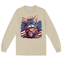 Mushroom cat4 Long Sleeve Tee - Unal Design