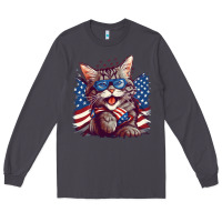 Smoke cat4 Long Sleeve Tee - Unal Design