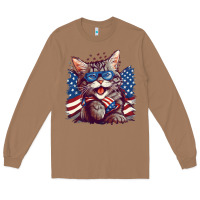 Toasted Coconut cat4 Long Sleeve Tee - Unal Design