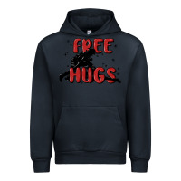 Navy free hugs Urban Hoodie - MaliasSmallBusiness
