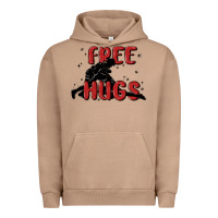 Pigment Burro free hugs Urban Hoodie - MaliasSmallBusiness