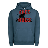 Pigment Midnight Navy free hugs Urban Hoodie - MaliasSmallBusiness