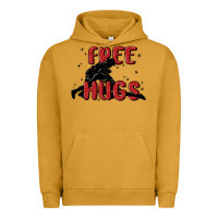 Pigment Peanut Butter free hugs Urban Hoodie - MaliasSmallBusiness
