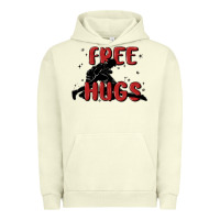 Pigment Pistachio free hugs Urban Hoodie - MaliasSmallBusiness