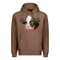 Chestnut holstein calf face Premium Hoodie - LillyAllenDesigns