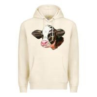 Tofu holstein calf face Premium Hoodie - LillyAllenDesigns