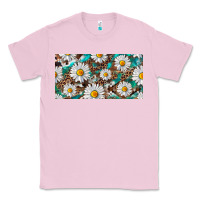 Bubblegum Pink leopard daisy Classic Tee - RanaPortraitStore