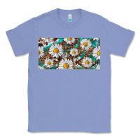 Colony Blue leopard daisy Classic Tee - RanaPortraitStore