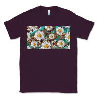 Plum leopard daisy Classic Tee - RanaPortraitStore