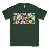 Sports Green leopard daisy Classic Tee - RanaPortraitStore