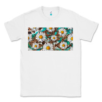 White leopard daisy Classic Tee - RanaPortraitStore