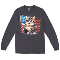 Smoke cat3 Long Sleeve Tee - Unal Design
