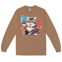 Toasted Coconut cat3 Long Sleeve Tee - Unal Design