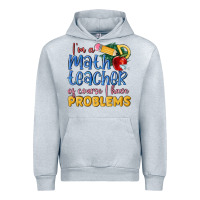 Heather Grey im a math teacher of course i have problems Urban Hoodie - MaliasSmallBusiness