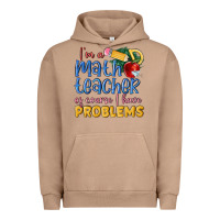 Pigment Burro im a math teacher of course i have problems Urban Hoodie - MaliasSmallBusiness