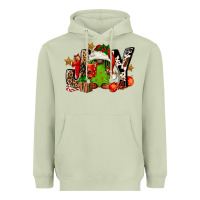 Matcha joy afro gnomes Heavyweight Hoodie - FaDigitalArtStudio