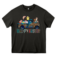Asphalt Happy Easter truck Heavy Core Tee - CowhideDigitalArt