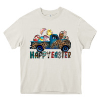Happy Easter Truck Heavy Core Tee | Teevron