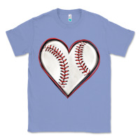 Colony Blue baseball heart Classic Tee - texasbilliewilder