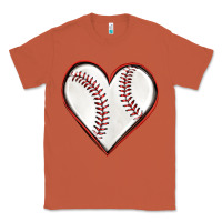 Copper baseball heart Classic Tee - texasbilliewilder