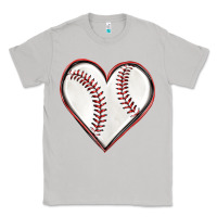 Moon Dust baseball heart Classic Tee - texasbilliewilder