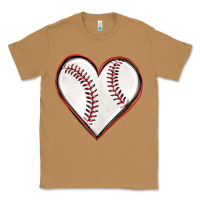 Toasted Coconut baseball heart Classic Tee - texasbilliewilder