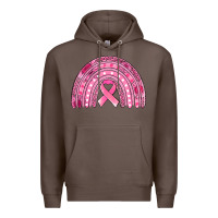 Coffee breast cancer awareness rainbow Premium Hoodie - Jasminsmagicworld