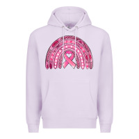 Lilac breast cancer awareness rainbow Premium Hoodie - Jasminsmagicworld