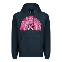 Breast Cancer Awareness Rainbow Premium Hoodie | Teevron