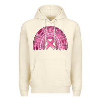 Sandshell breast cancer awareness rainbow Premium Hoodie - Jasminsmagicworld