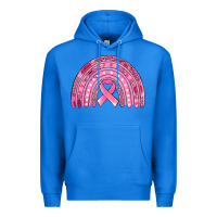 True Royal breast cancer awareness rainbow Premium Hoodie - Jasminsmagicworld