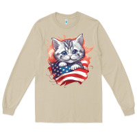 Mushroom cat6 Long Sleeve Tee - Unal Design