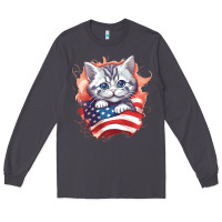 Smoke cat6 Long Sleeve Tee - Unal Design