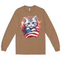 Toasted Coconut cat6 Long Sleeve Tee - Unal Design