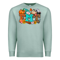 Seafoam emt with fall Premium Sweatshirt - AdoDesignShop