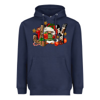 Navy joy gnomes Heavyweight Hoodie - FaDigitalArtStudio