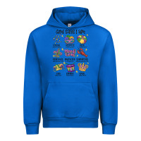 Cobalt god says i am mardi gras Urban Hoodie - MaliasSmallBusiness