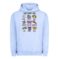 Pigment Grape Ice god says i am mardi gras Urban Hoodie - MaliasSmallBusiness