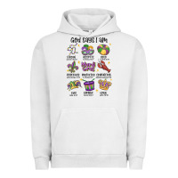 Pigment Lunar Rock god says i am mardi gras Urban Hoodie - MaliasSmallBusiness