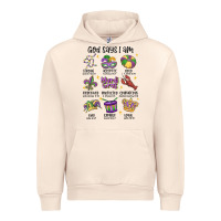 Sandshell god says i am mardi gras Urban Hoodie - MaliasSmallBusiness