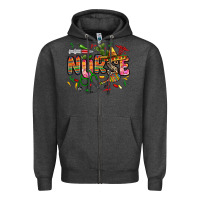 Charcoal Heather cinco de mayo nurse Zipper Hoodie - Zillion Design Studio